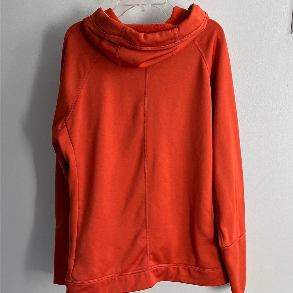 Grundéns Women's Orange fleece lined Hoodie - Picture 5 of 5